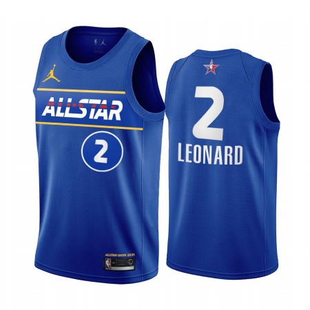 Maillot Basket Los Angeles Clippers Kawhi Leonard 2 2021 All-Star Jordan Brand Bleu Swingman - Homme